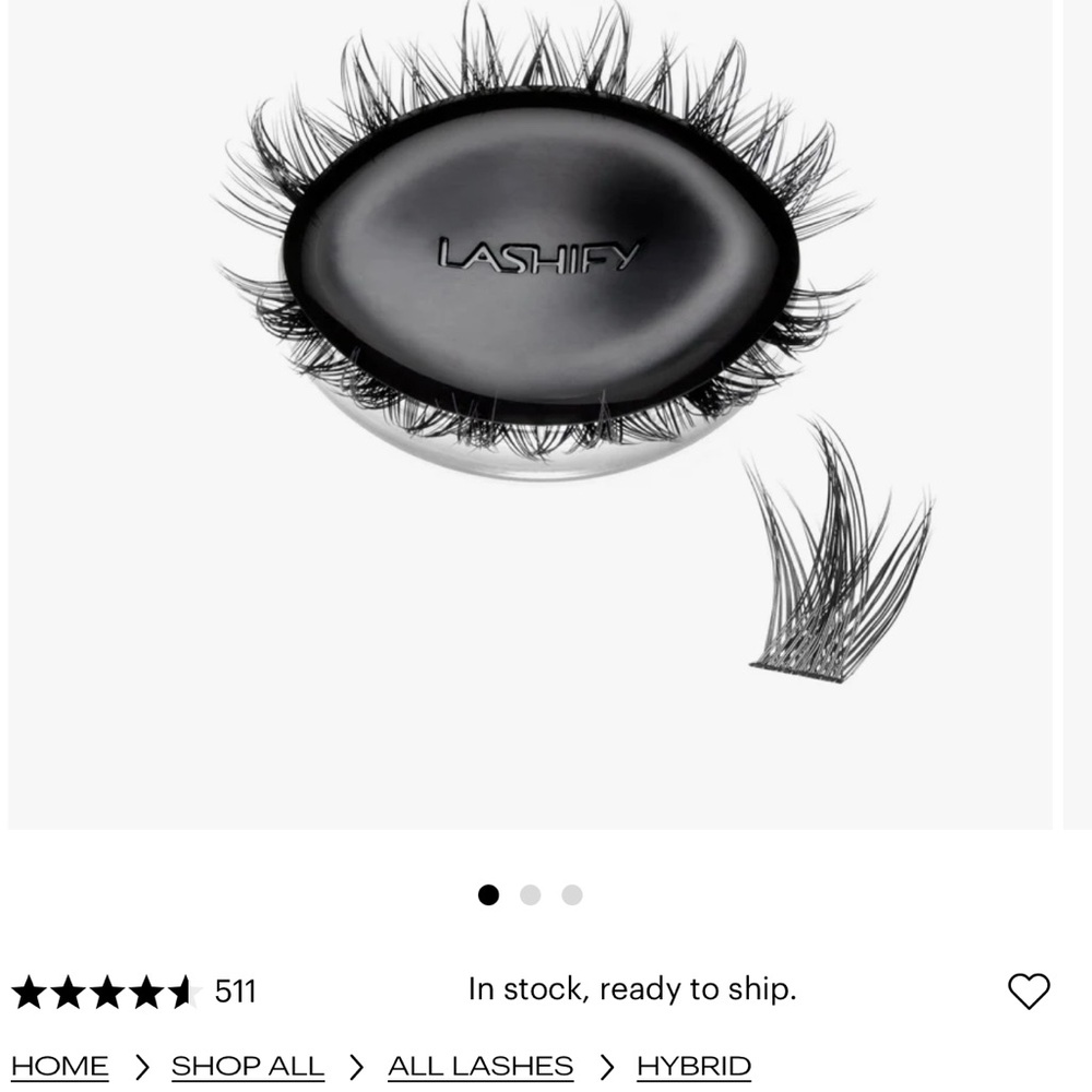 LASHIFY Bold Black Lashes